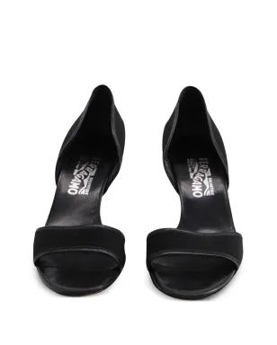 Ferragamo Pre-Owned オープントゥパンプス - Black - サムネイル4