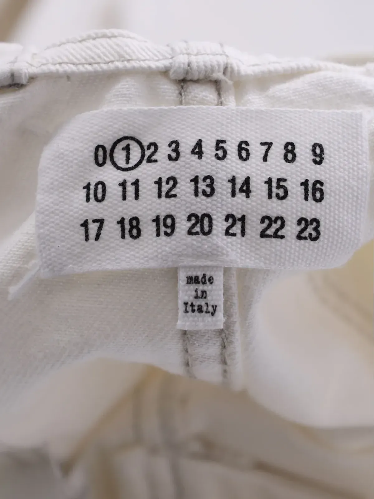 Maison Martin Margiela Pre-Owned cut-out-pocket jeans - White - 画像3