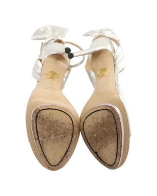 Charlotte Olympia ピープトゥ・ストレットヒール サンダル - シルバー - サムネイル5