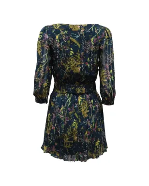 Diane Von Furstenberg Vintage square-neck mini dress - Blue - サムネイル2