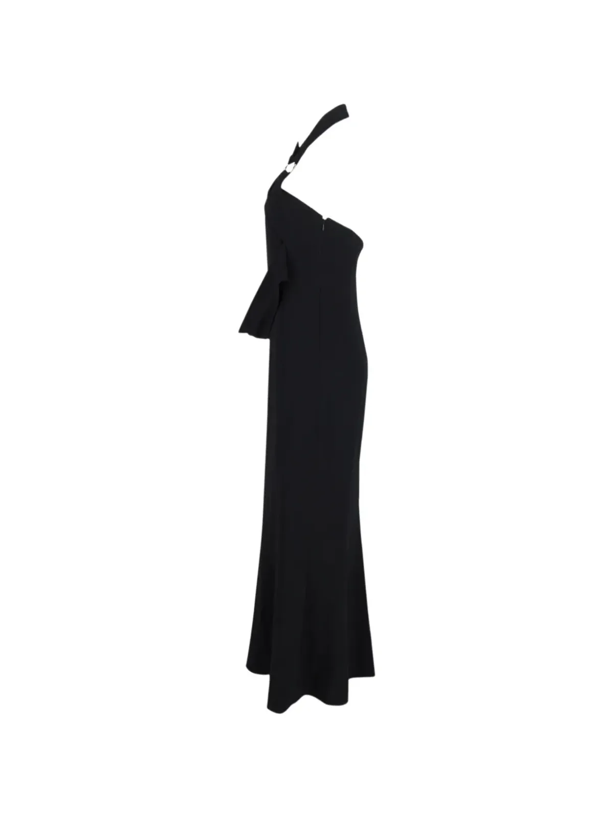 Diane Von Furstenberg Vintage ホルターネックドレス（ブラック） - 画像2