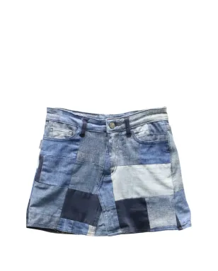Zadig&Voltaire パッチワークデニムミニスカート - サムネイル1