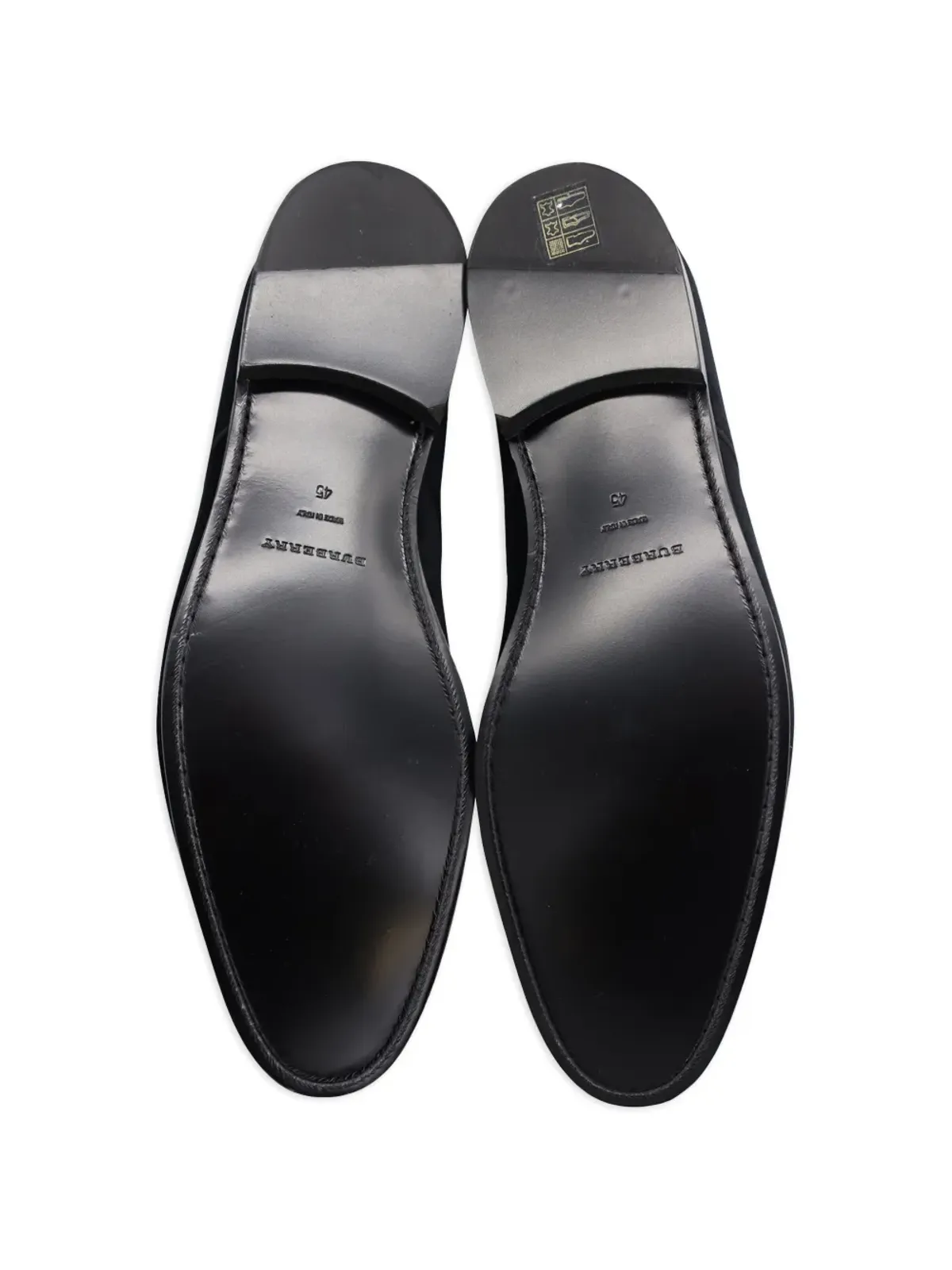 Burberry Pre-Owned レースアップダービーオックスフォード - ブラック - 画像5