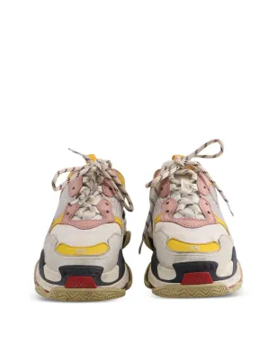 Balenciaga Pre-Owned Triple S レザー スニーカー - ビンテージ - サムネイル4