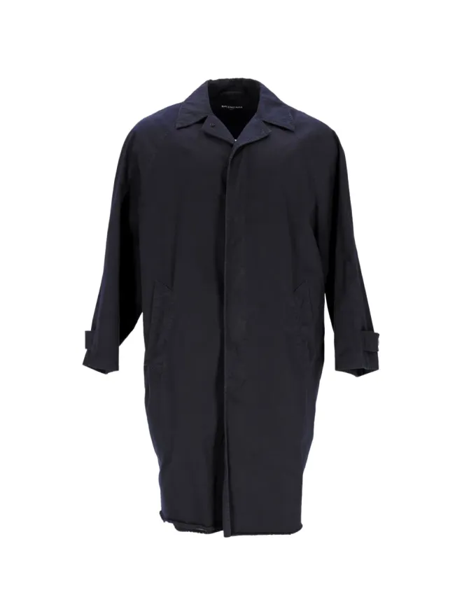 Balenciaga Pre-Owned Balenciaga Pre-Owned 膝丈カーコート - Blueの商品画像