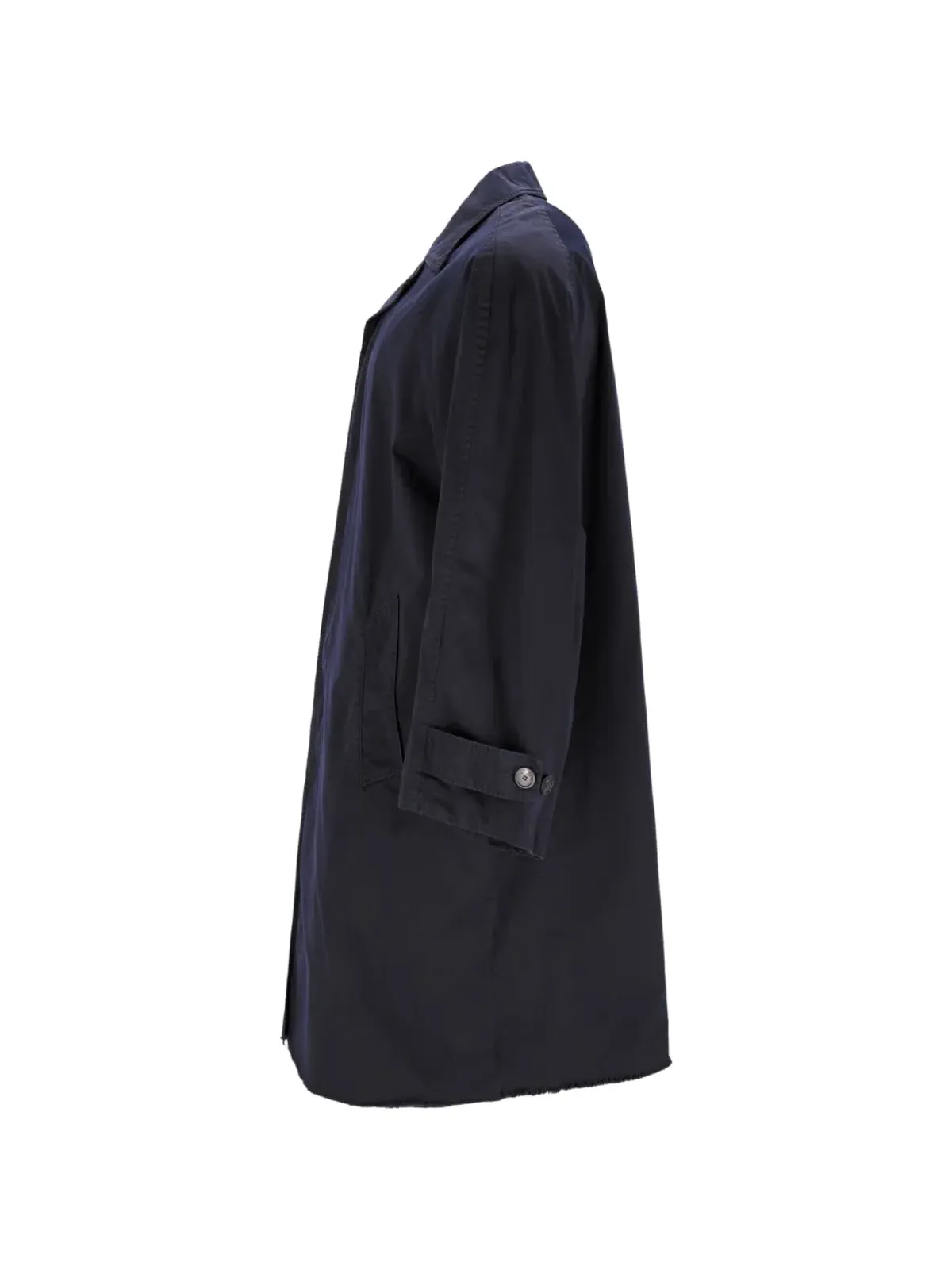 Balenciaga Pre-Owned 膝丈カーコート - Blue - 画像3