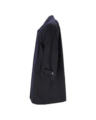 Balenciaga Pre-Owned 膝丈カーコート - Blue - サムネイル3