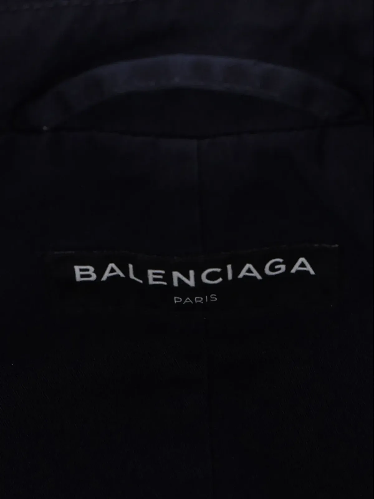 Balenciaga Pre-Owned 膝丈カーコート - Blue - 画像4