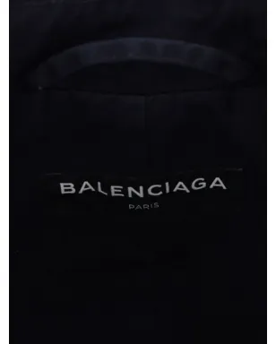 Balenciaga Pre-Owned 膝丈カーコート - Blue - サムネイル4