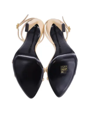 Saint Laurent Pre-Owned ジッピー・エンベリッシュド サンダル - サムネイル4