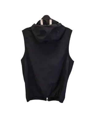 Brunello Cucinelli Vintage フード付きフラップポケットジレ ブラック - サムネイル2