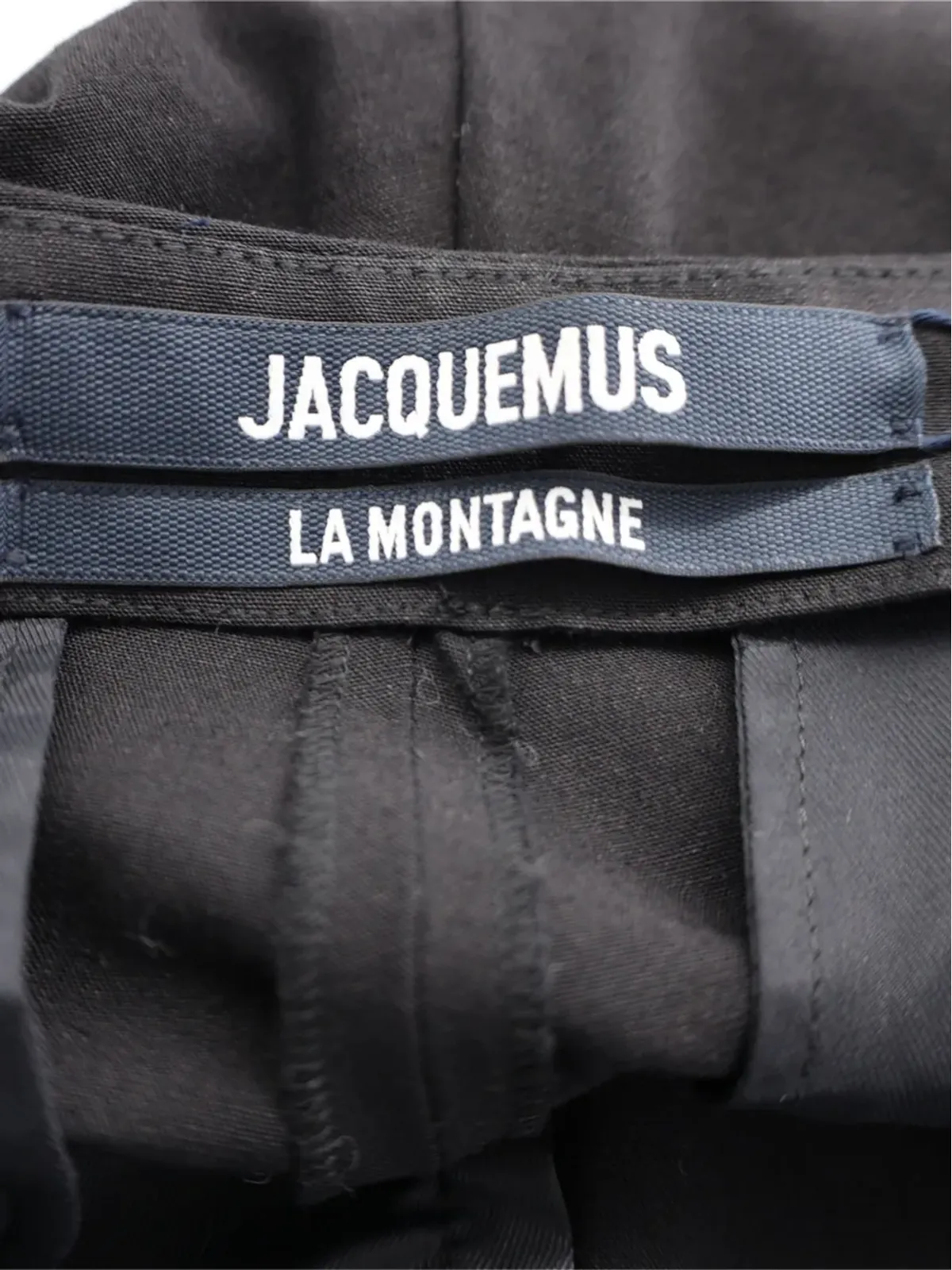 Jacquemus Vintage La Montagne slit-hem trousers - 画像3
