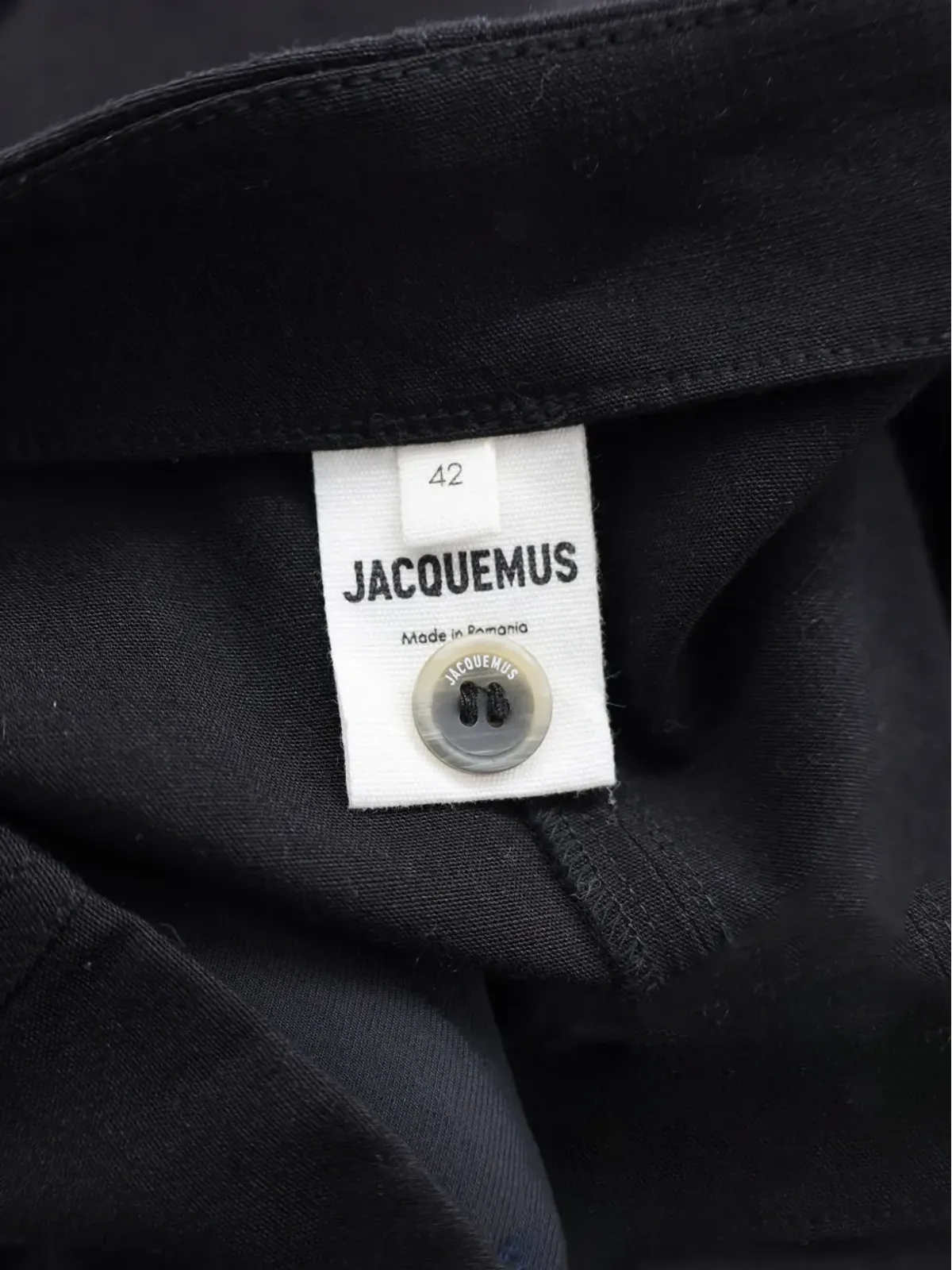 Jacquemus Vintage La Montagne slit-hem trousers - 画像4