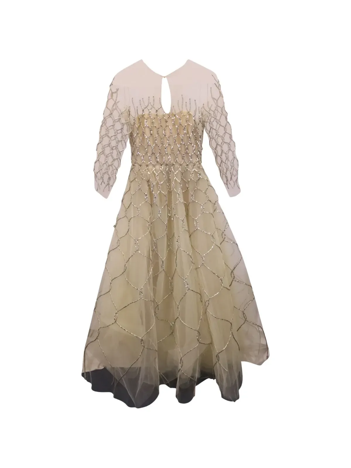 Oscar de la Renta Pre-Owned クォーター袖ドレス - 画像1
