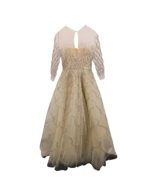 Oscar de la Renta Pre-Owned クォーター袖ドレス - サムネイル2