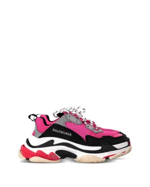 Balenciaga ビンテージ レースアップスニーカー - ピンク - サムネイル1