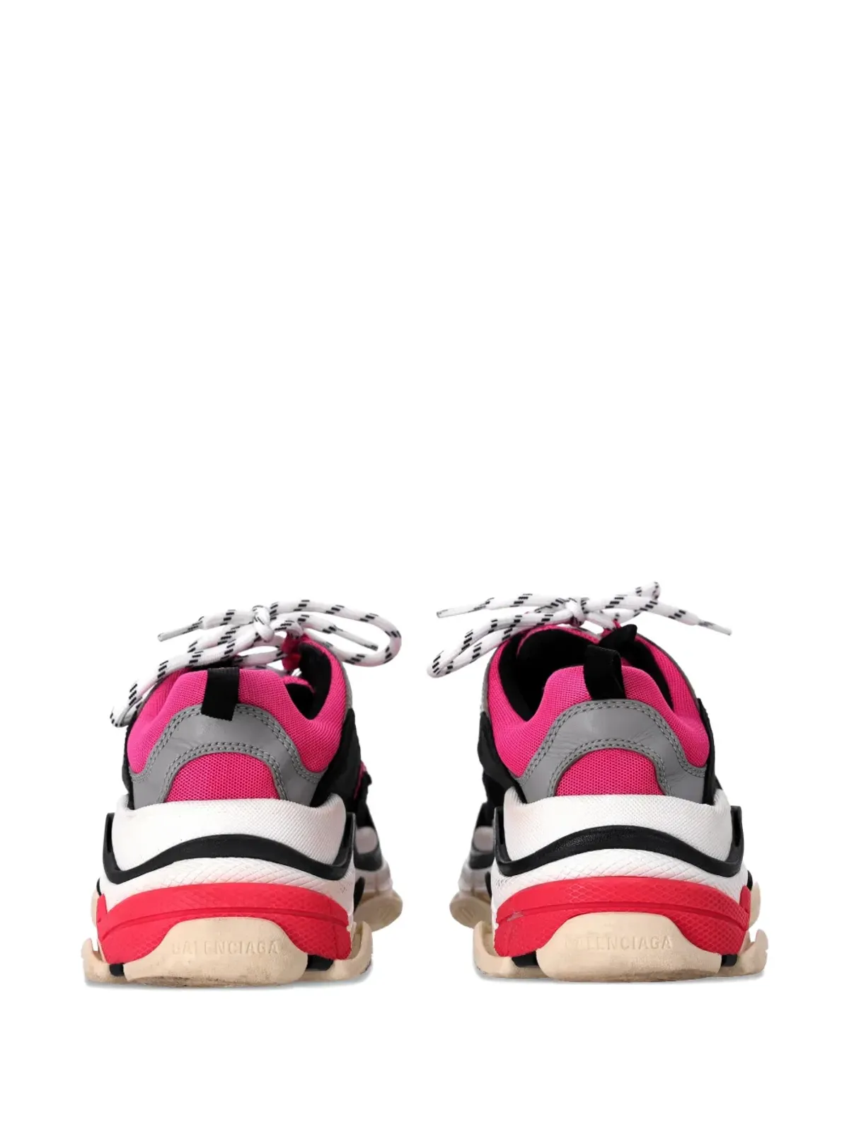 Balenciaga ビンテージ レースアップスニーカー - ピンク - 画像2