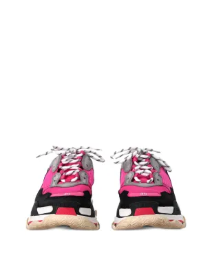 Balenciaga ビンテージ レースアップスニーカー - ピンク - サムネイル4