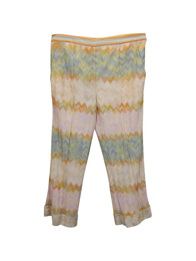 Missoni Pre-Owned Missoni Pre-Owned ジグザグ柄パンツの商品画像