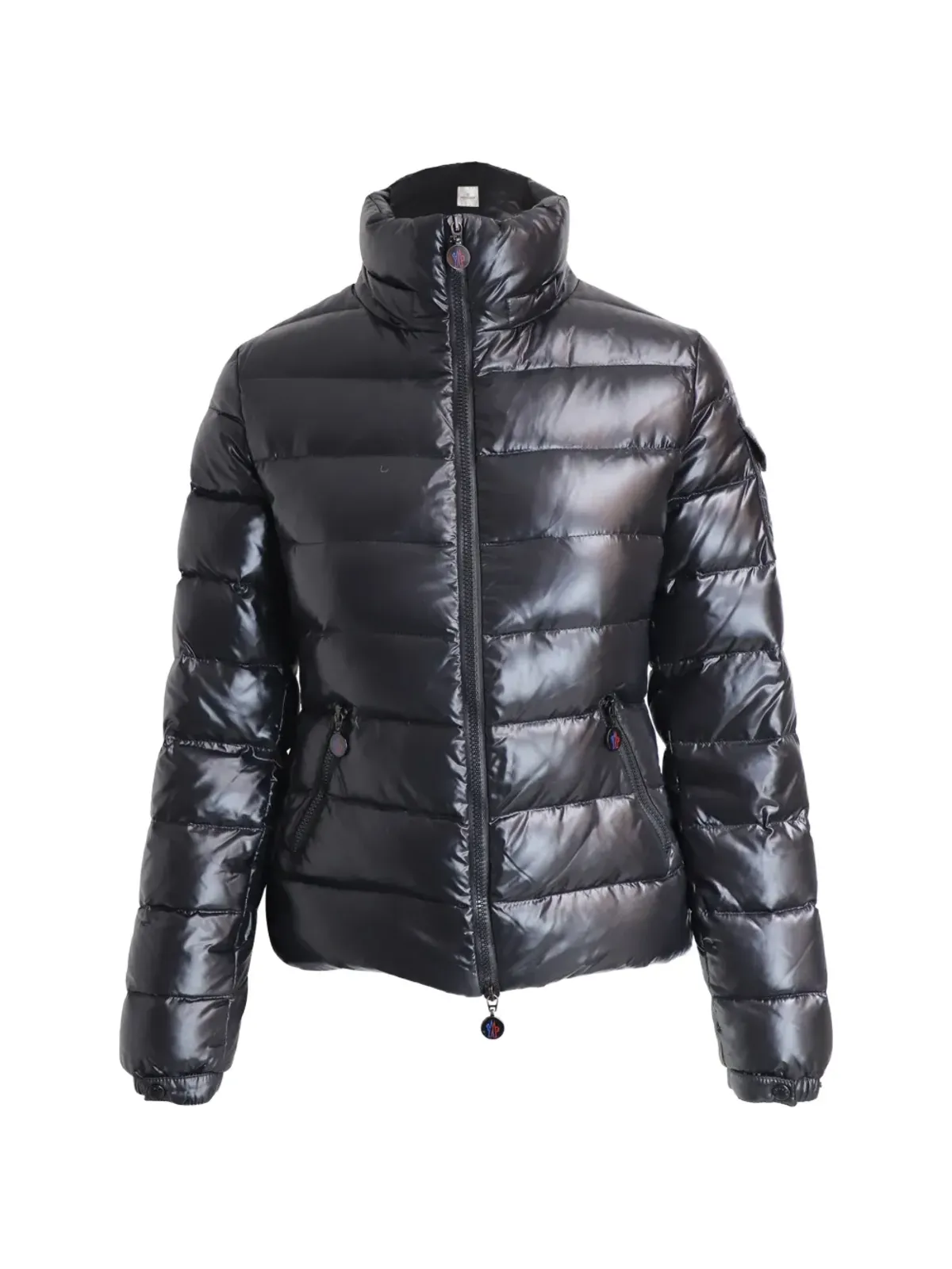Moncler Vintage パッド入りジップアップジャケット - ブラック - 画像1