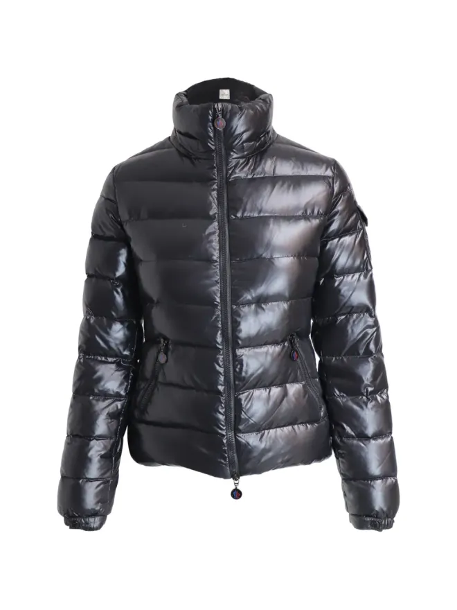 Moncler Vintage Moncler Vintage パッド入りジップアップジャケット - ブラックの商品画像