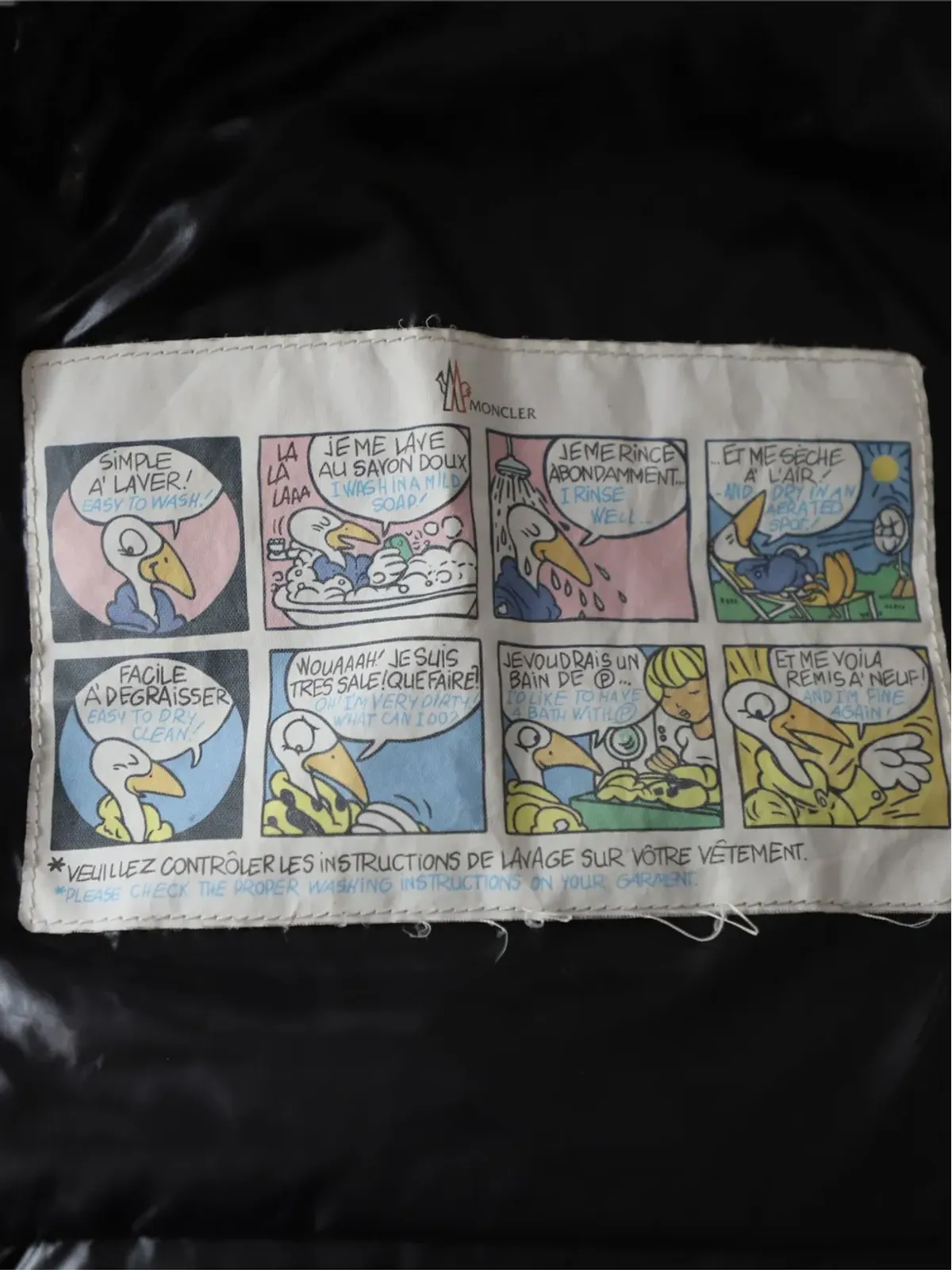 Moncler Vintage パッド入りジップアップジャケット - ブラック - 画像3