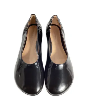 Bottega Veneta ビンテージ Atomic polished-effect バレエシューズ ブラック - サムネイル4