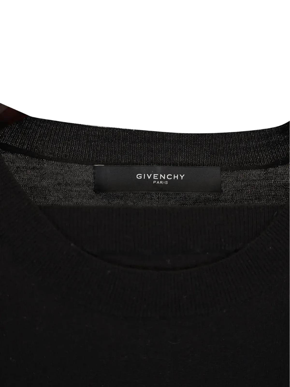 Givenchy Pre-Owned ツートーン クルーネック トップ - 画像3