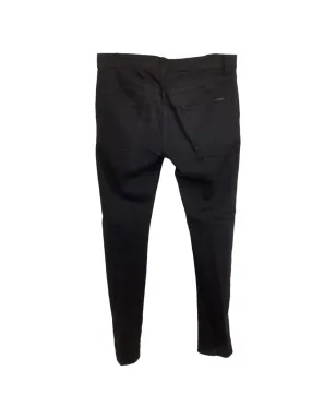 Saint Laurent Pre-Owned スリムフィット コットンデニム ジーンズ - ブラック - サムネイル2