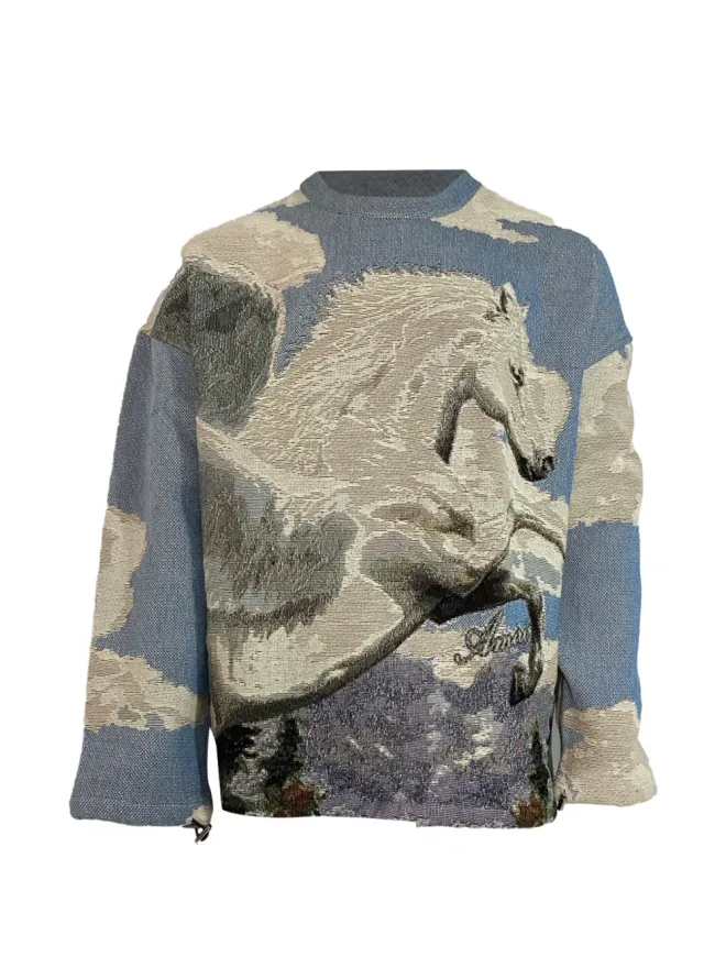 AMIRI AMIRI ペガサス・タペストリースウェットシャツの商品画像