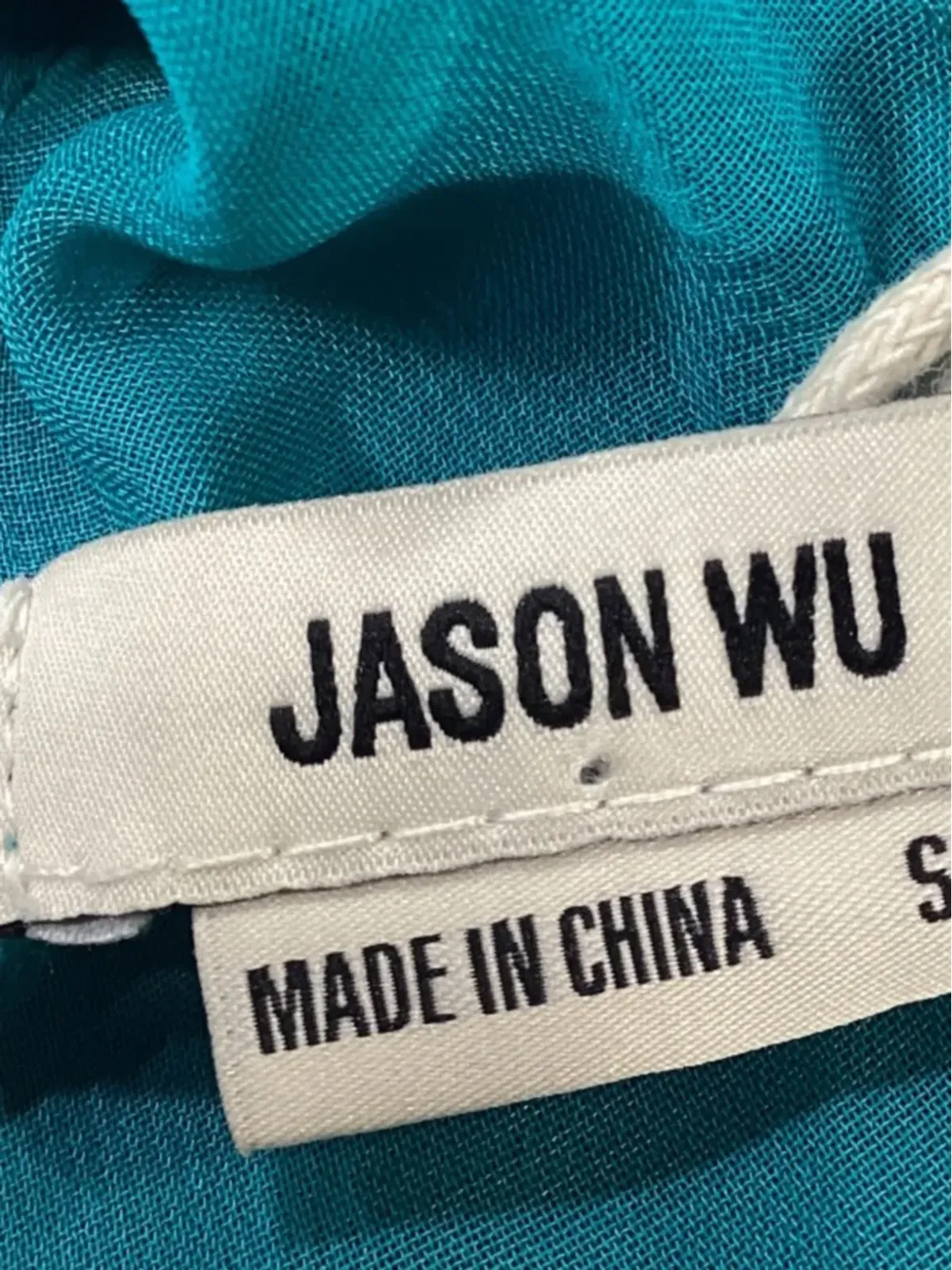 Jason Wu Vネック ノースリーブ ミディドレス - 画像4