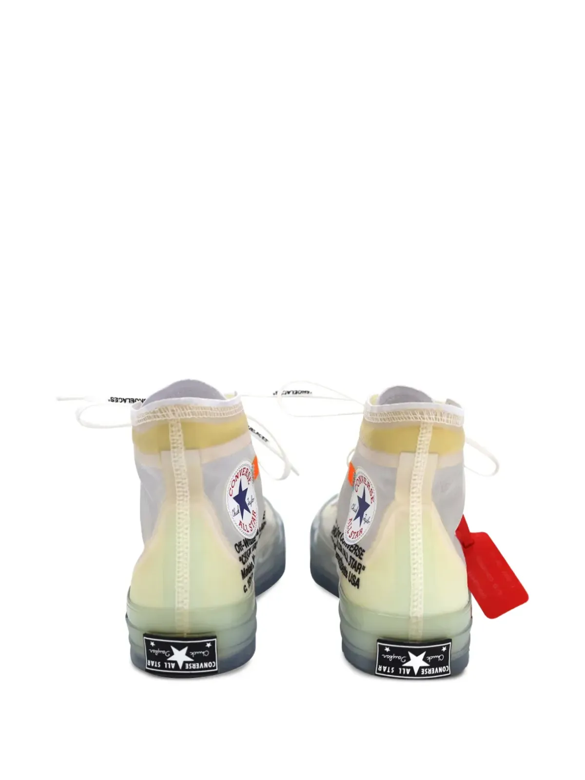 Off-White Pre-Owned コンバース チャック70 スニーカー - 画像3