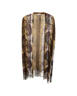 Etro Vintage ペイズリー柄ポンチョ - サムネイル1