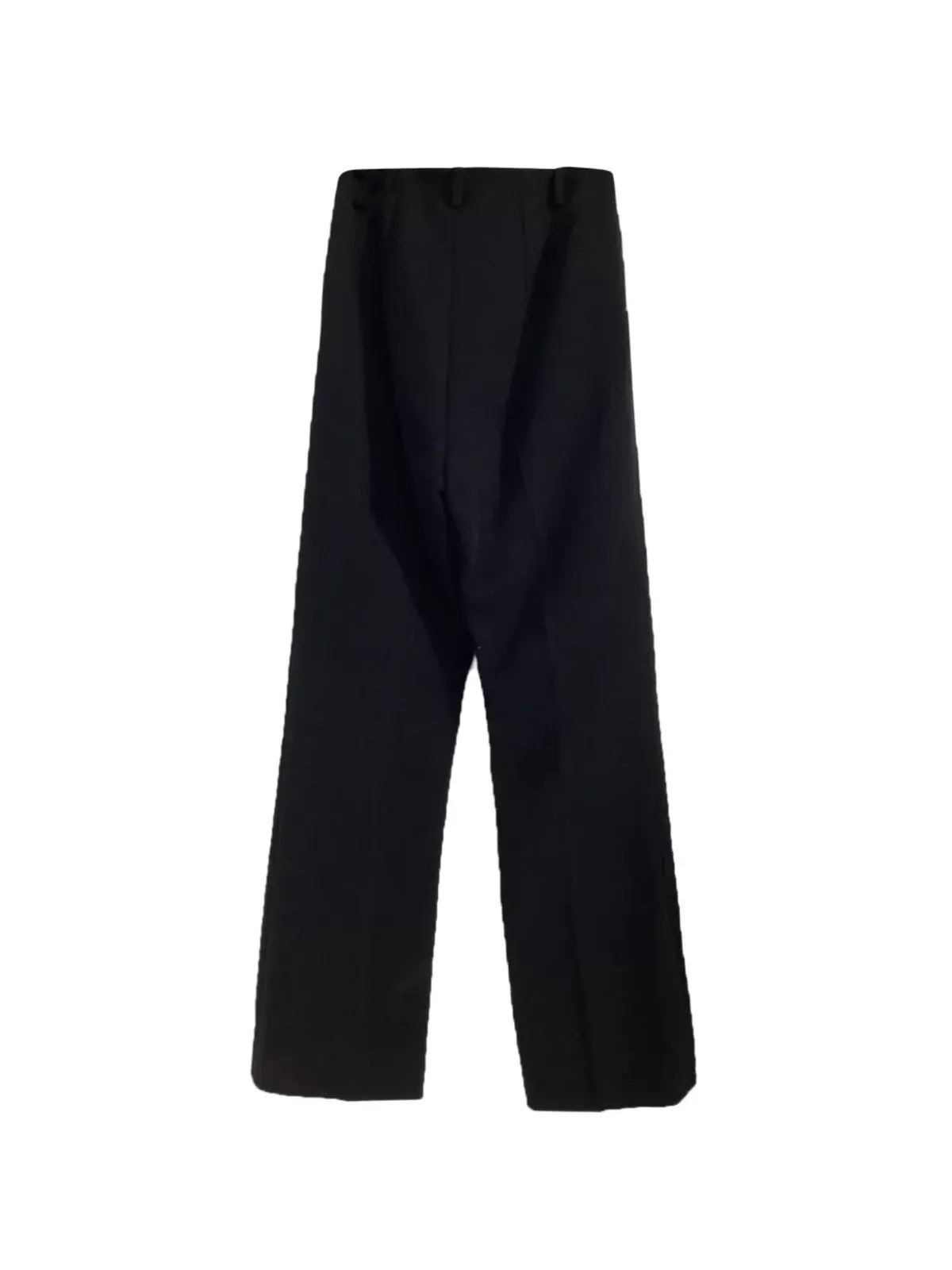 Saint Laurent Pre-Owned ワイドレッグ ウールパンツ ブラック - 画像1