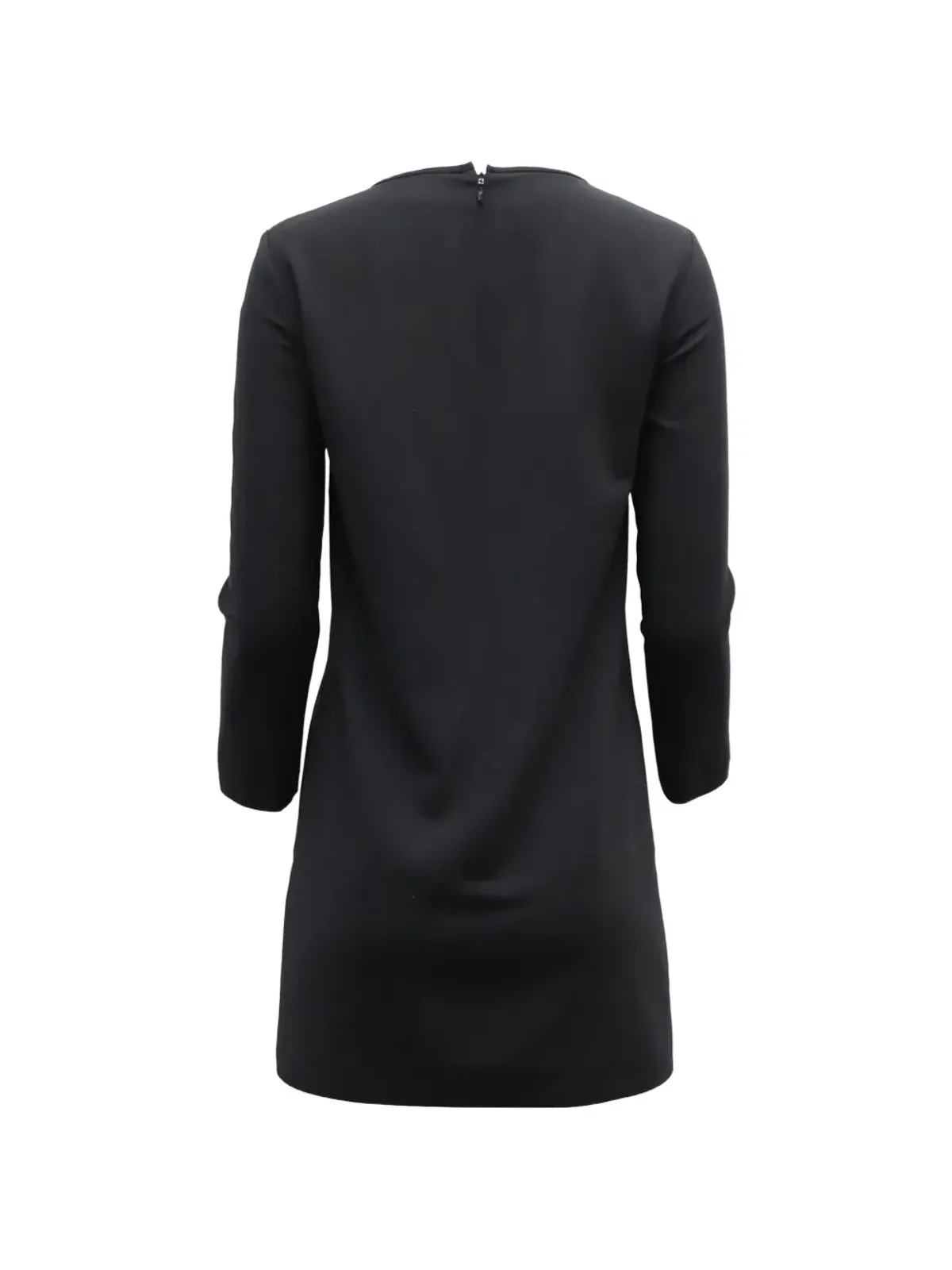 Theory round-neck mini dress - Black - 画像2