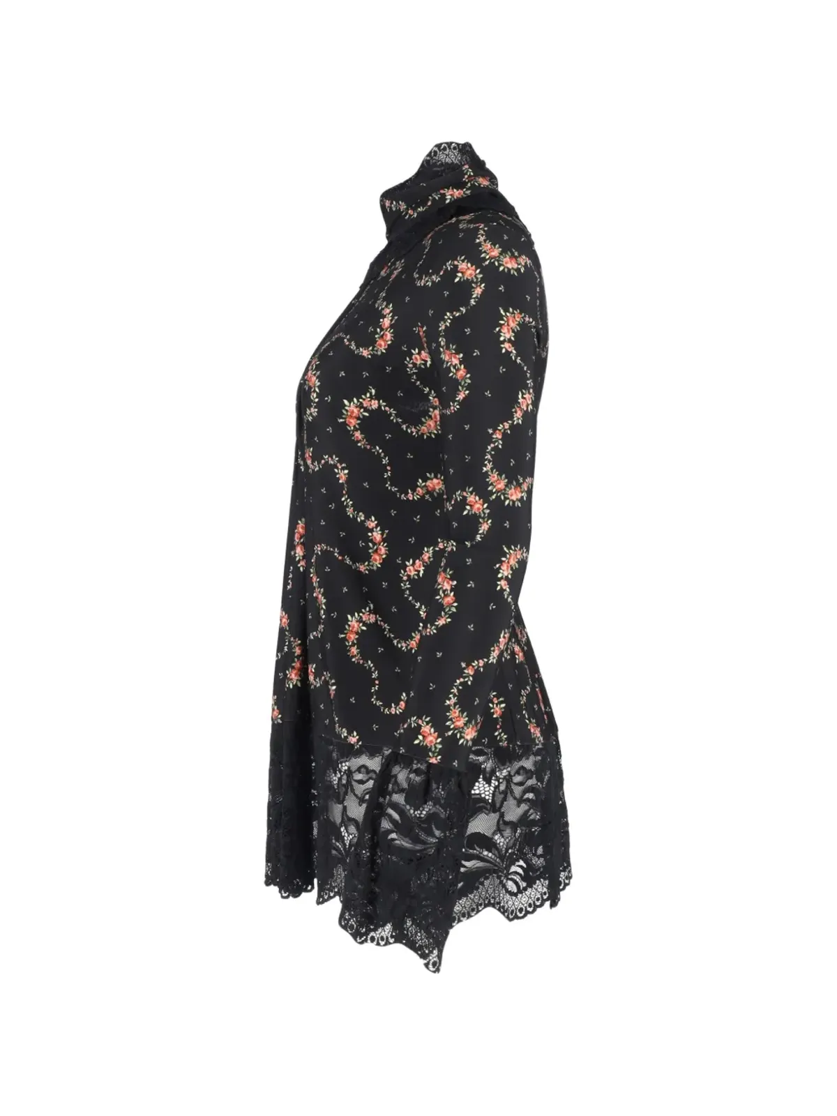 Paco Rabanne Pre-Owned ハイネック花柄プリントトップ - 画像3