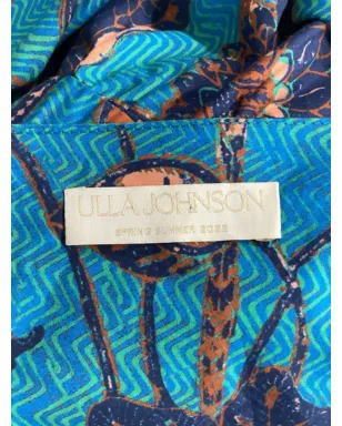 Ulla Johnson Ondine フリル花柄ワンショルダーミディドレス - サムネイル4