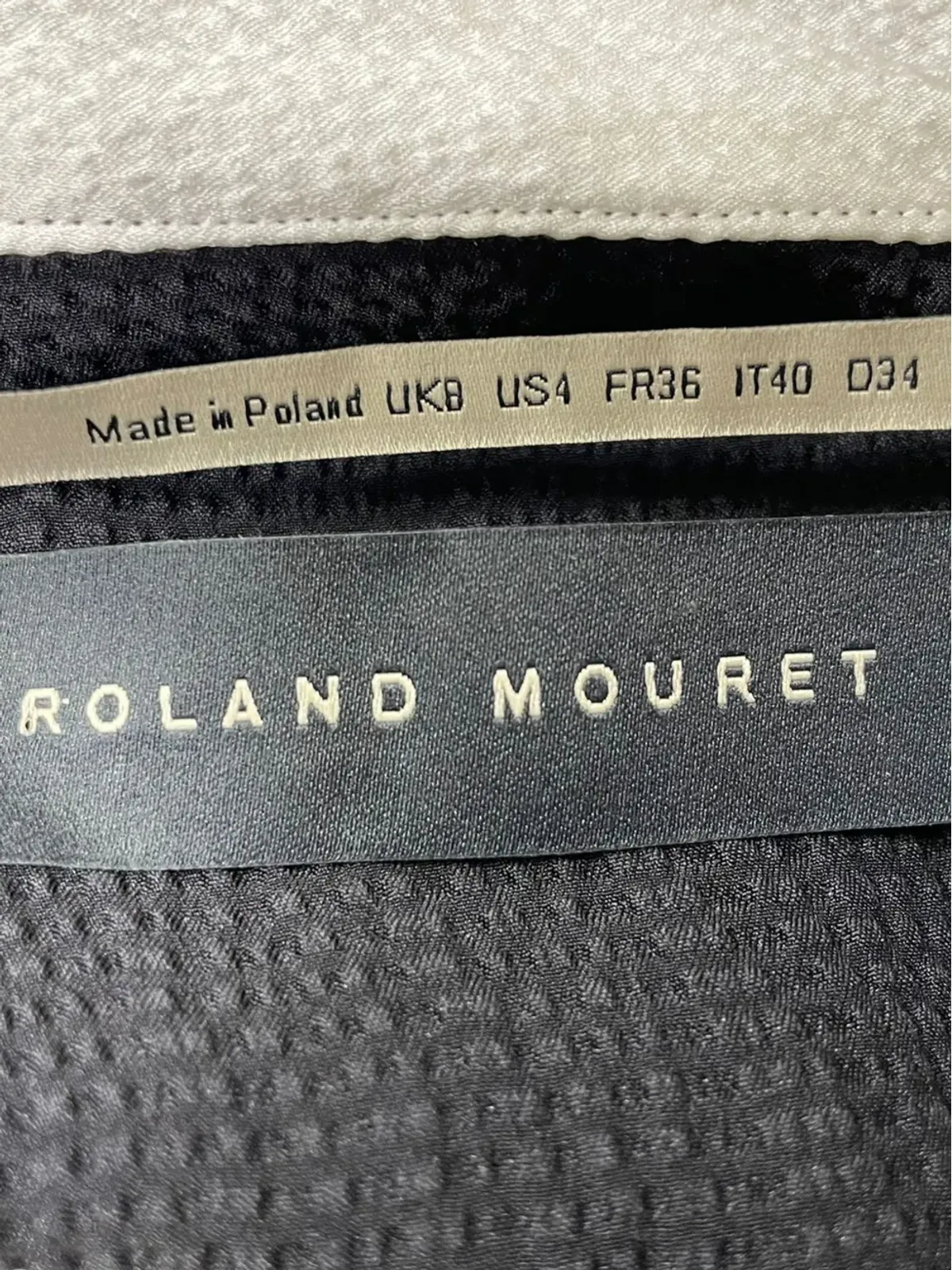 Roland Mouret テクスチャード長袖ブラウス - 画像5