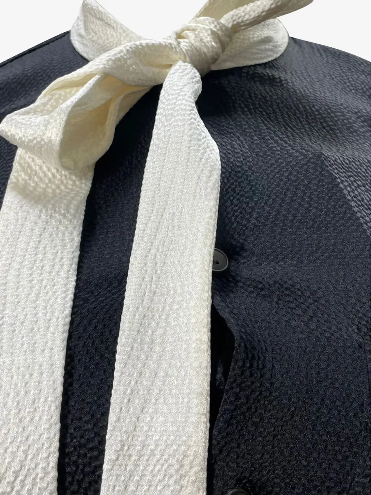 Roland Mouret テクスチャード長袖ブラウス - 画像4