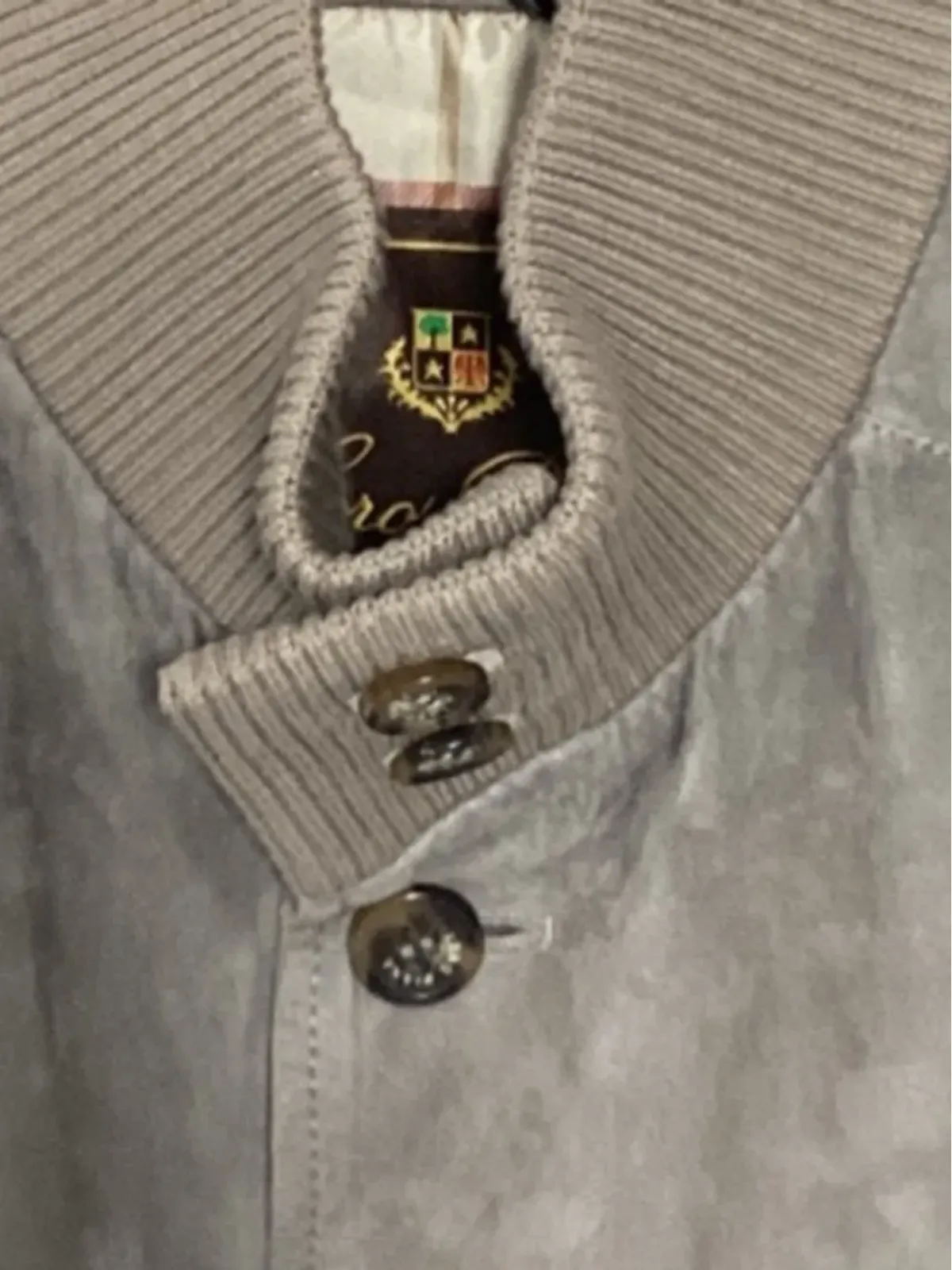 Loro Piana Pre-Owned スエードボンバージャケット - 画像4