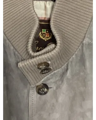 Loro Piana Pre-Owned スエードボンバージャケット - サムネイル4