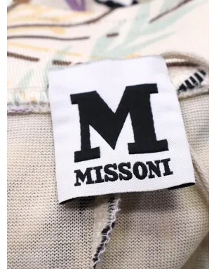 Missoni Pre-Owned プリント柄タイラップ ミディドレス - サムネイル2
