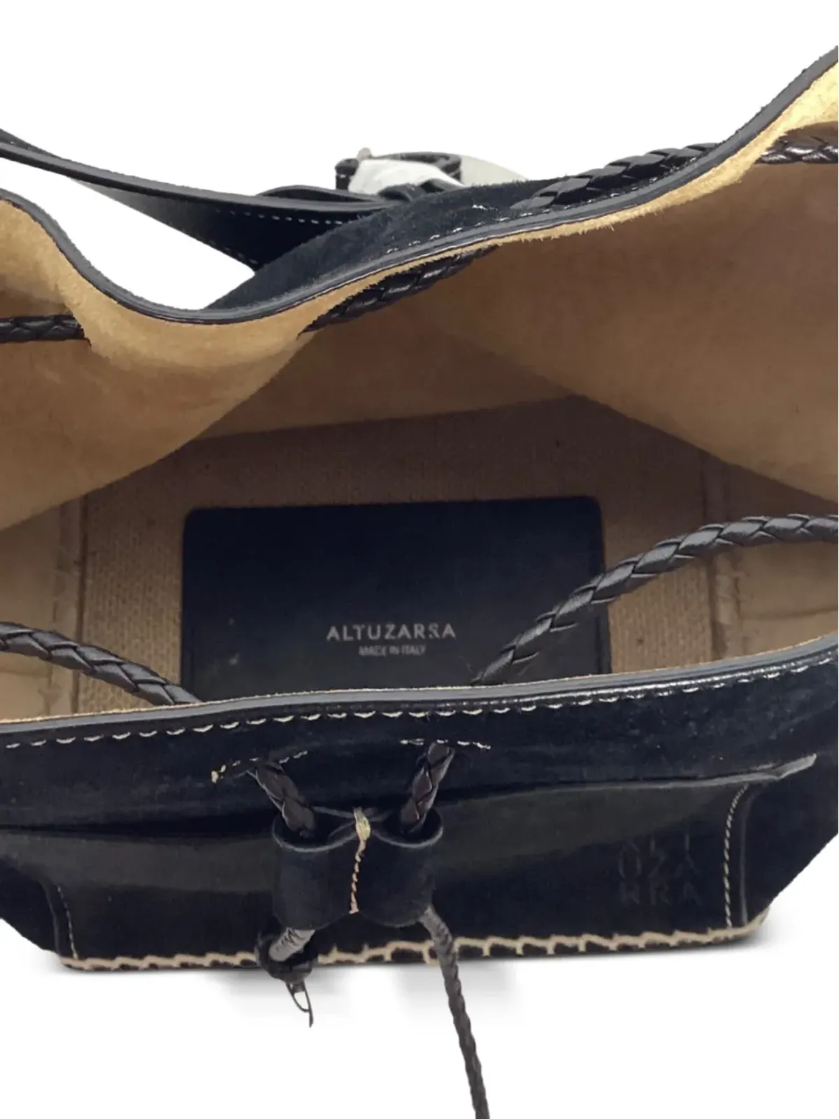 Altuzarra ドローストリングスエード バケットバッグ - 画像5