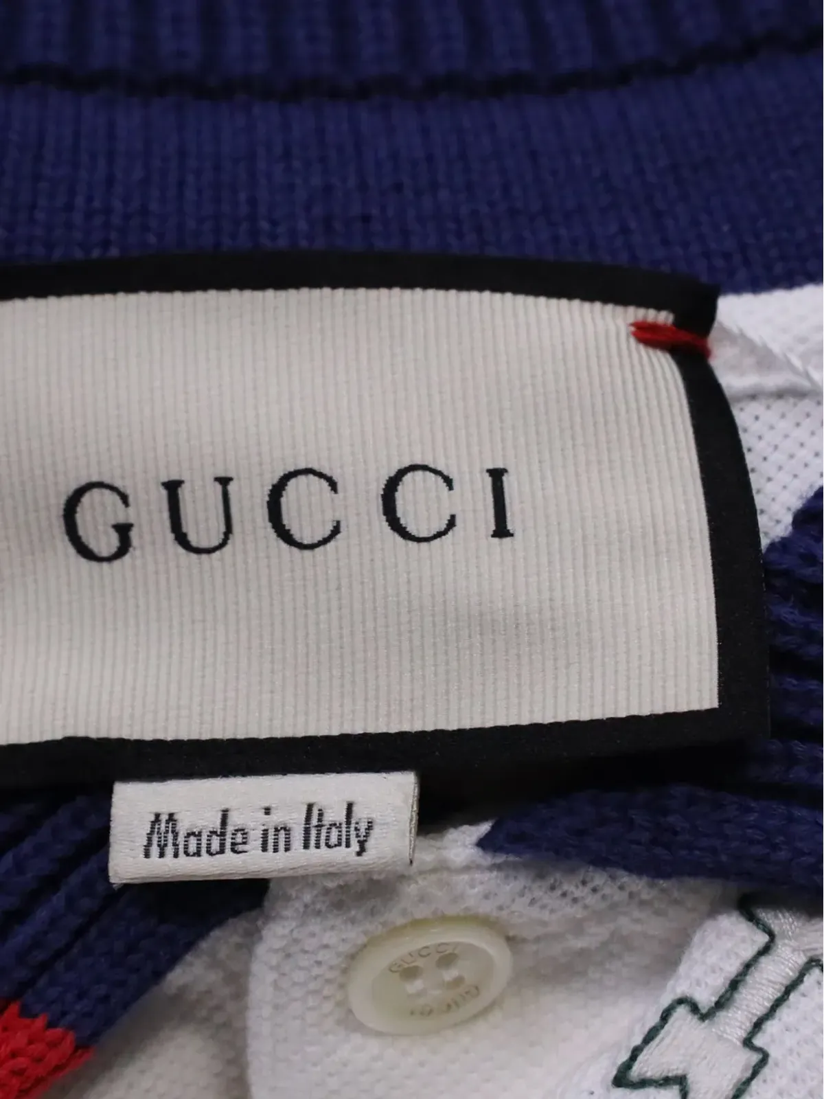 Gucci Pre-Owned 刺繍ポロシャツ - White - 画像5