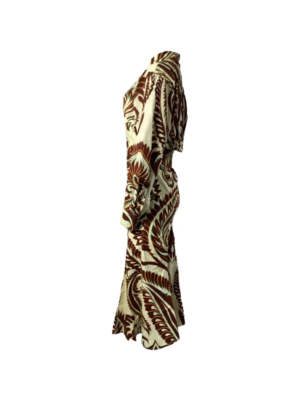 Etro Vintage グラフィックプリント ミディ丈 シャツドレス - 画像3
