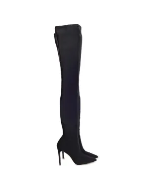 Stuart Weitzman スティレットヒール サイハイブーツ - ブラック - サムネイル1