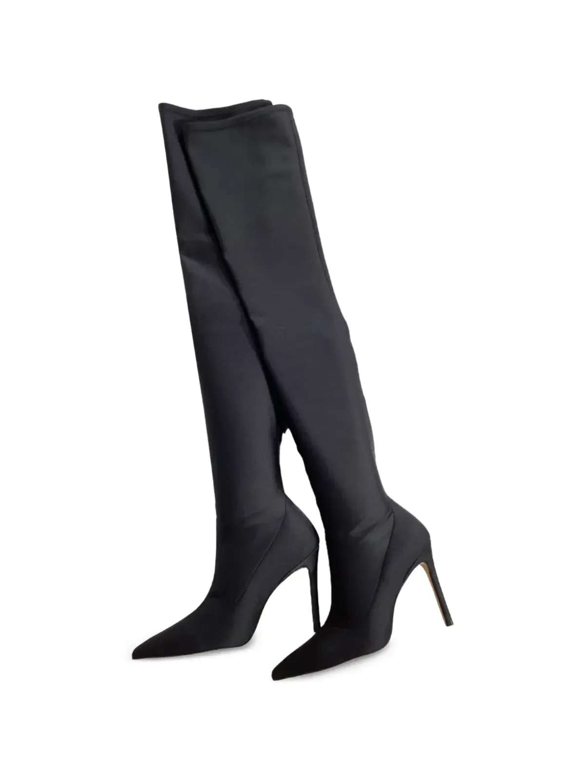 Stuart Weitzman スティレットヒール サイハイブーツ - ブラック - 画像2