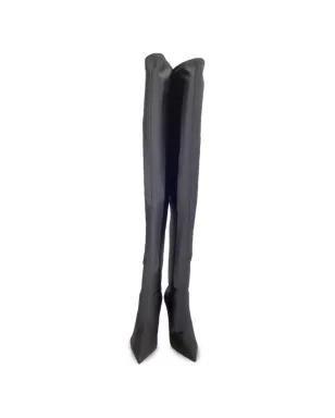 Stuart Weitzman スティレットヒール サイハイブーツ - ブラック - サムネイル4