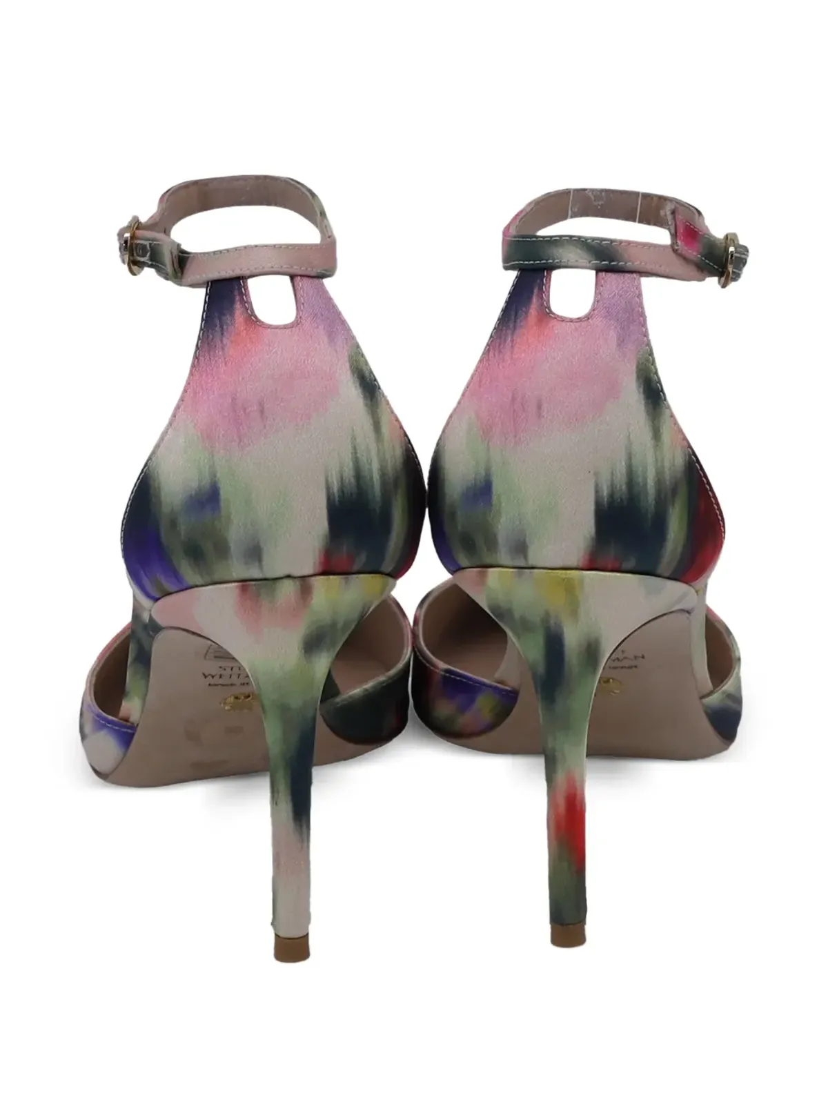 Stuart Weitzman アンクルストラップヒールパンプス - ニュートラル - 画像3
