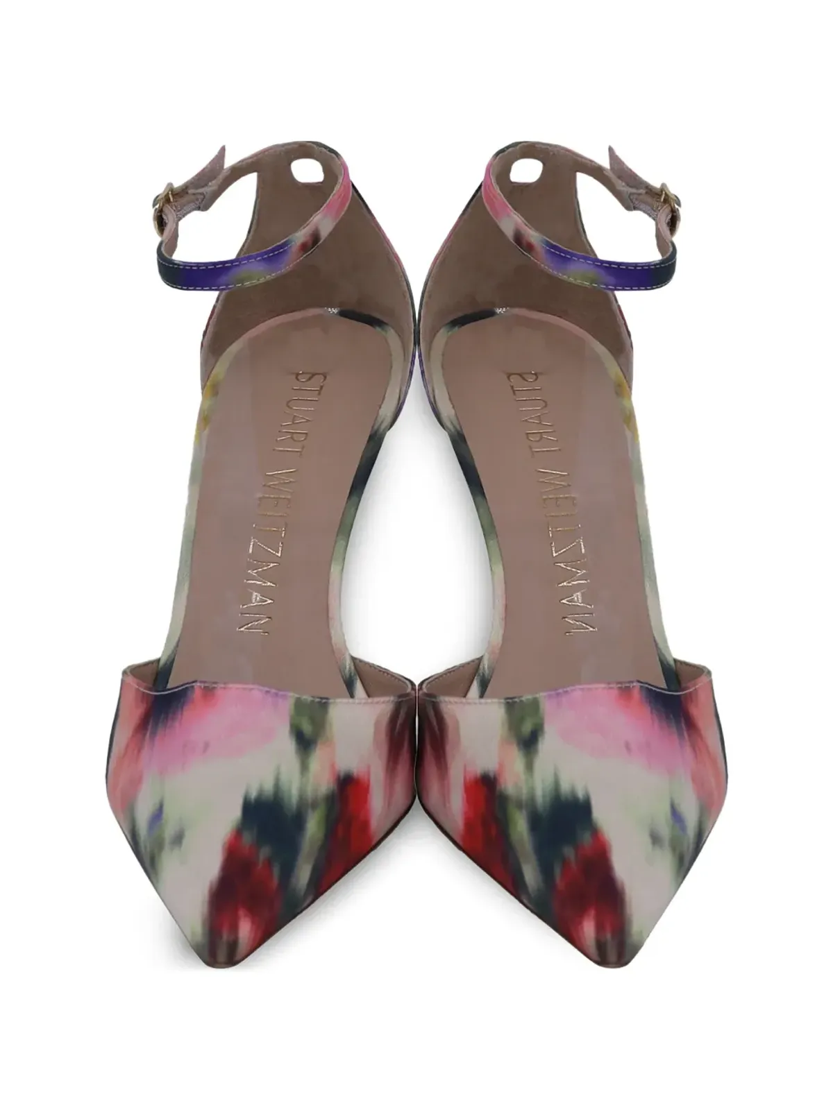 Stuart Weitzman アンクルストラップヒールパンプス - ニュートラル - 画像4